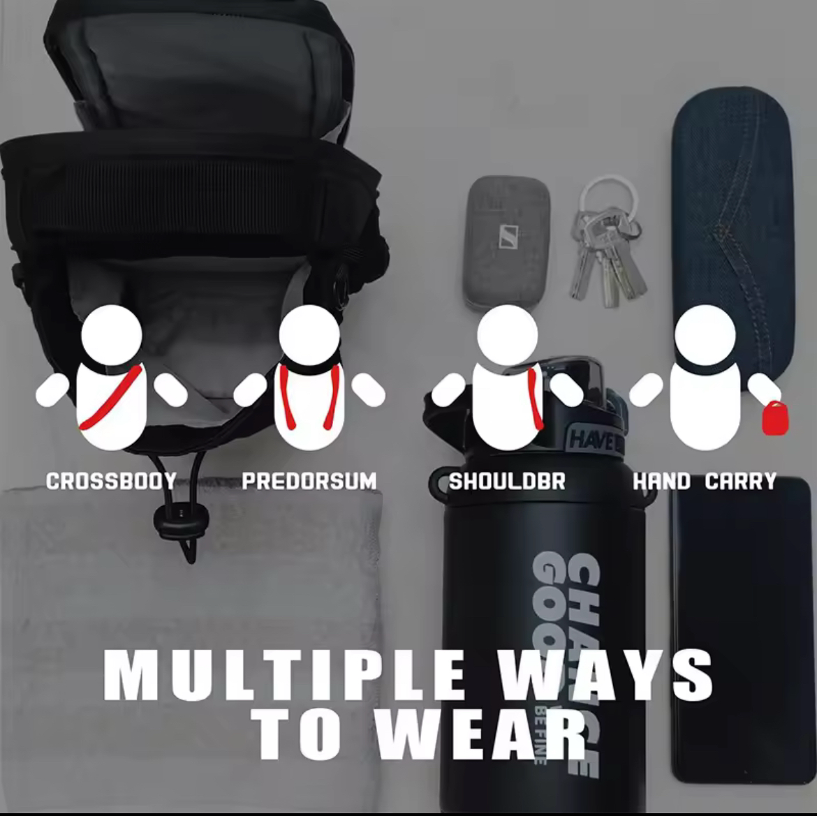 Magnetic Gym Bag